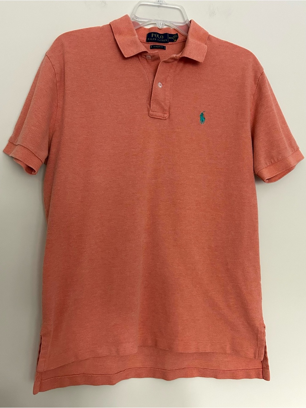 POLO Ralph Lauren Classic Fit Men’s Coral Short Sleeve Polo Shirt